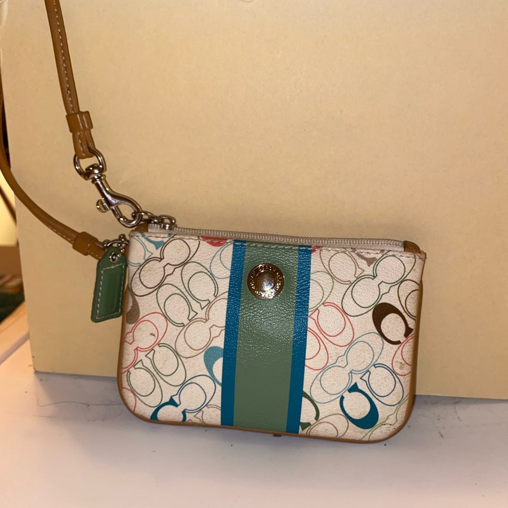 Coach wristlet